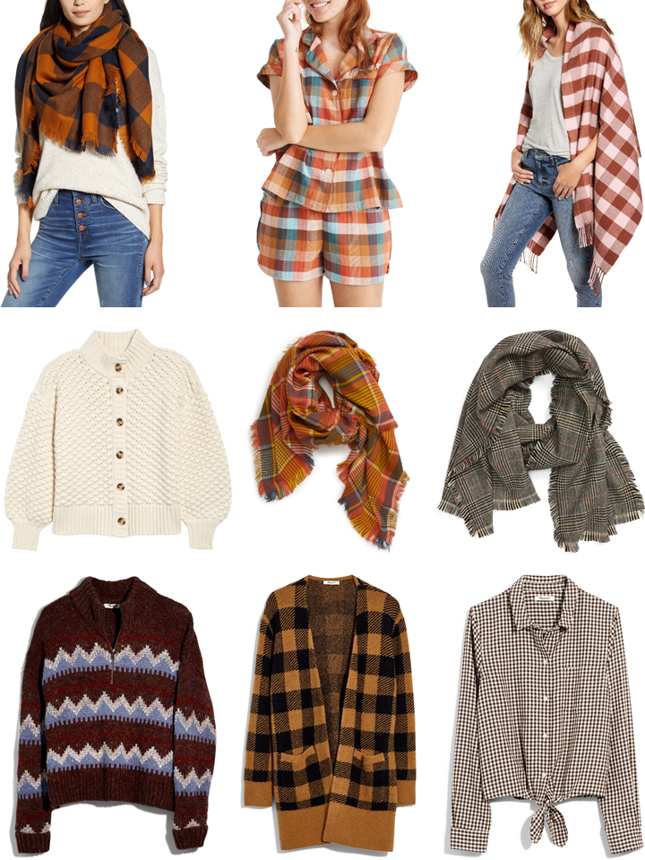 cozy fall looks from Madewell