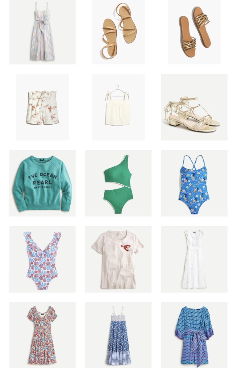 BRAND NEW SUMMER ARRIVALS AT J.CREW