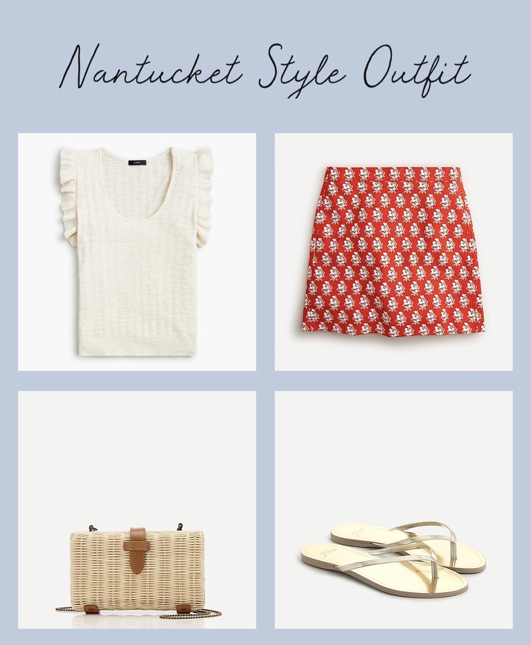 10 NANTUCKET STYLE OUTFITS by Desiree Leone of Beautifully Seaside