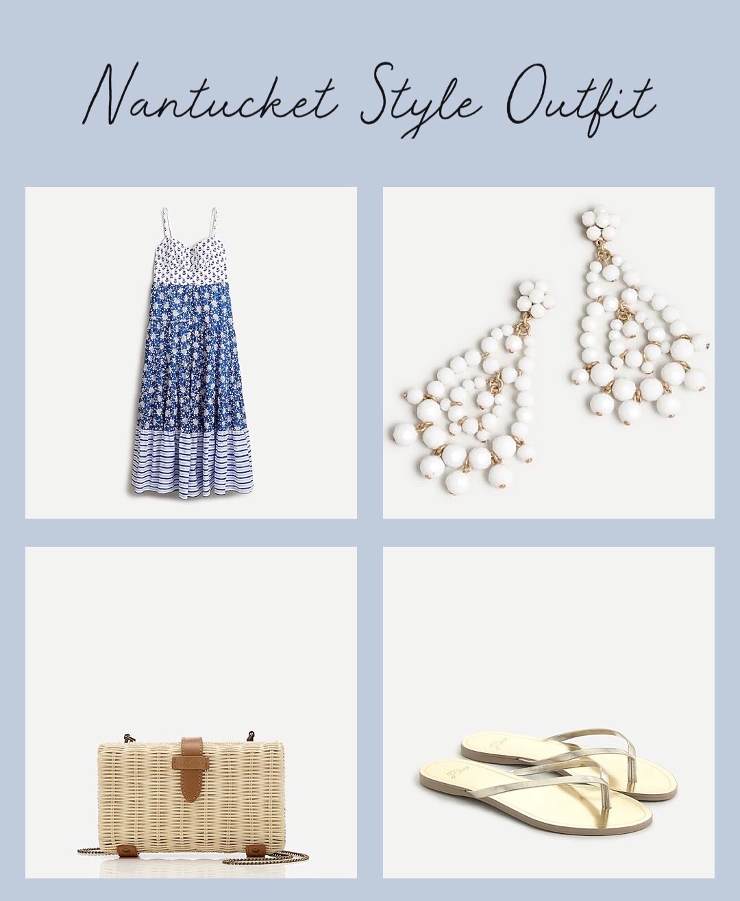 10 NANTUCKET STYLE OUTFITS by Desiree Leone of Beautifully Seaside