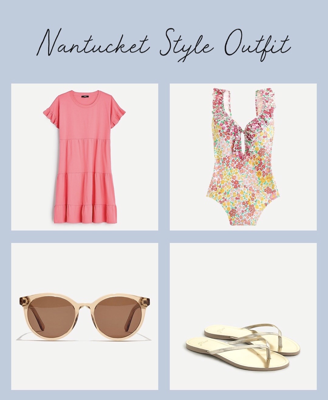 10 NANTUCKET STYLE OUTFITS by Desiree Leone of Beautifully Seaside