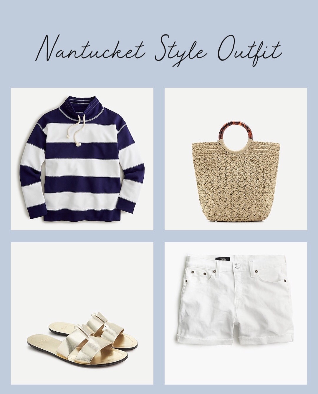 10 NANTUCKET STYLE OUTFITS by Desiree Leone of Beautifully Seaside