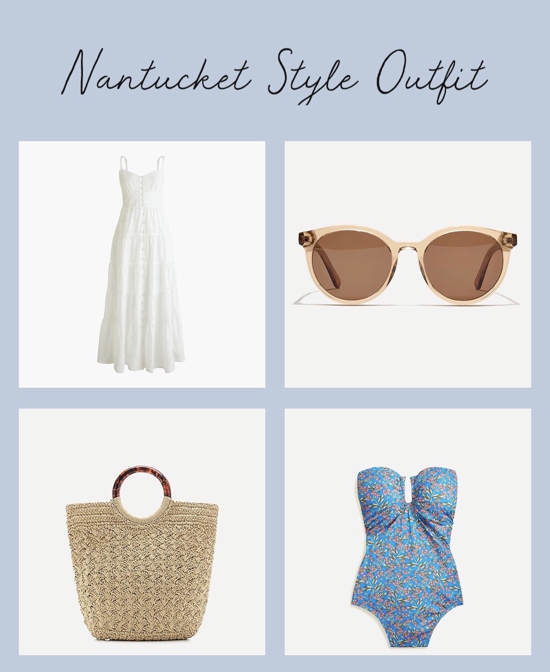 10 NANTUCKET STYLE OUTFITS by Desiree Leone of Beautifully Seaside