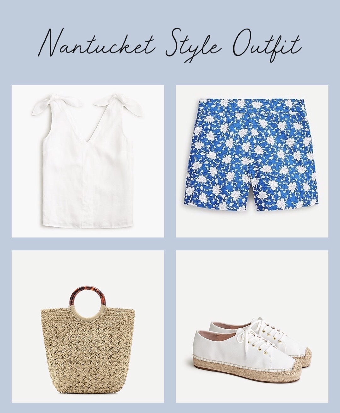 10 NANTUCKET STYLE OUTFITS by Desiree Leone of Beautifully Seaside