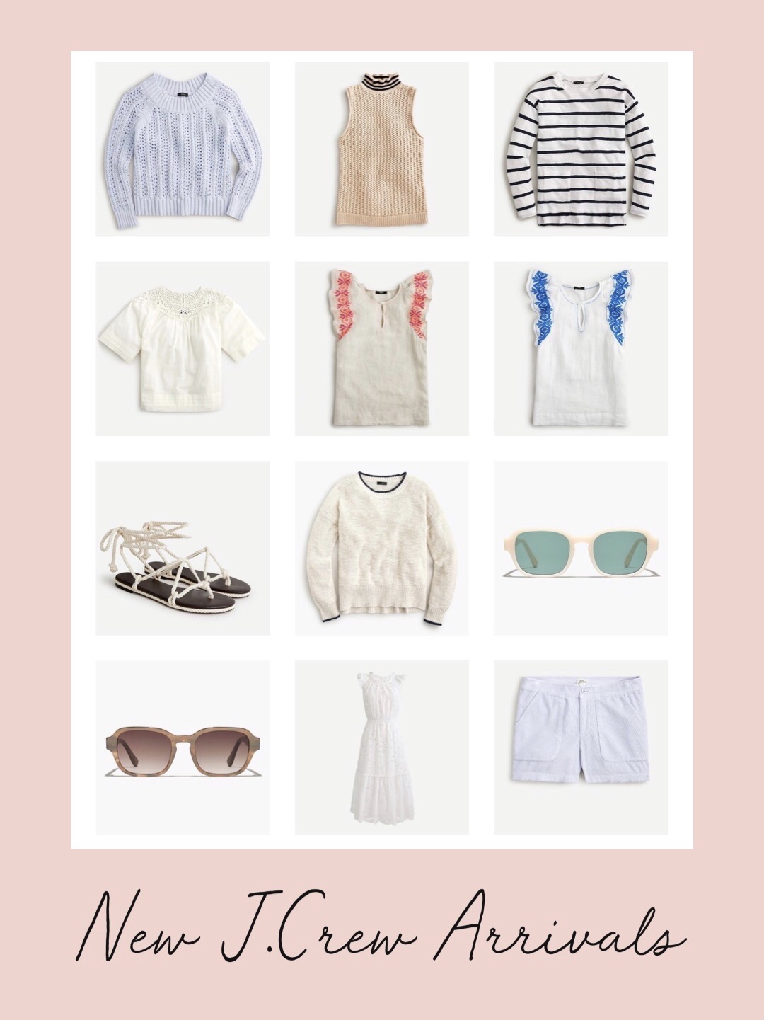 NEW ARRIVALS AT J.CREW