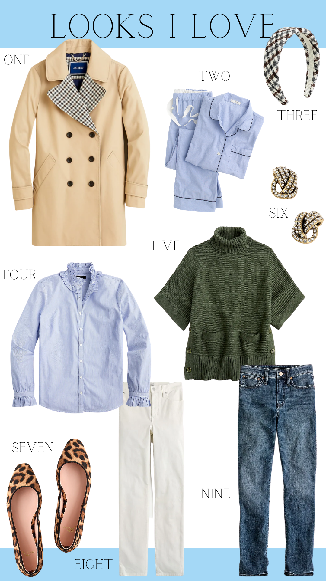 CARLY J. CREW FACTORY PREPPY FALL FINDS