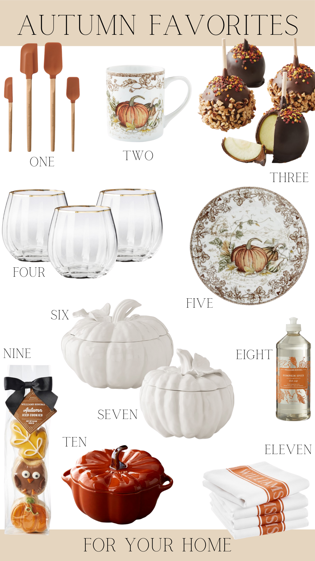 AUTUMN FAVORITES FOR YOUR HOME