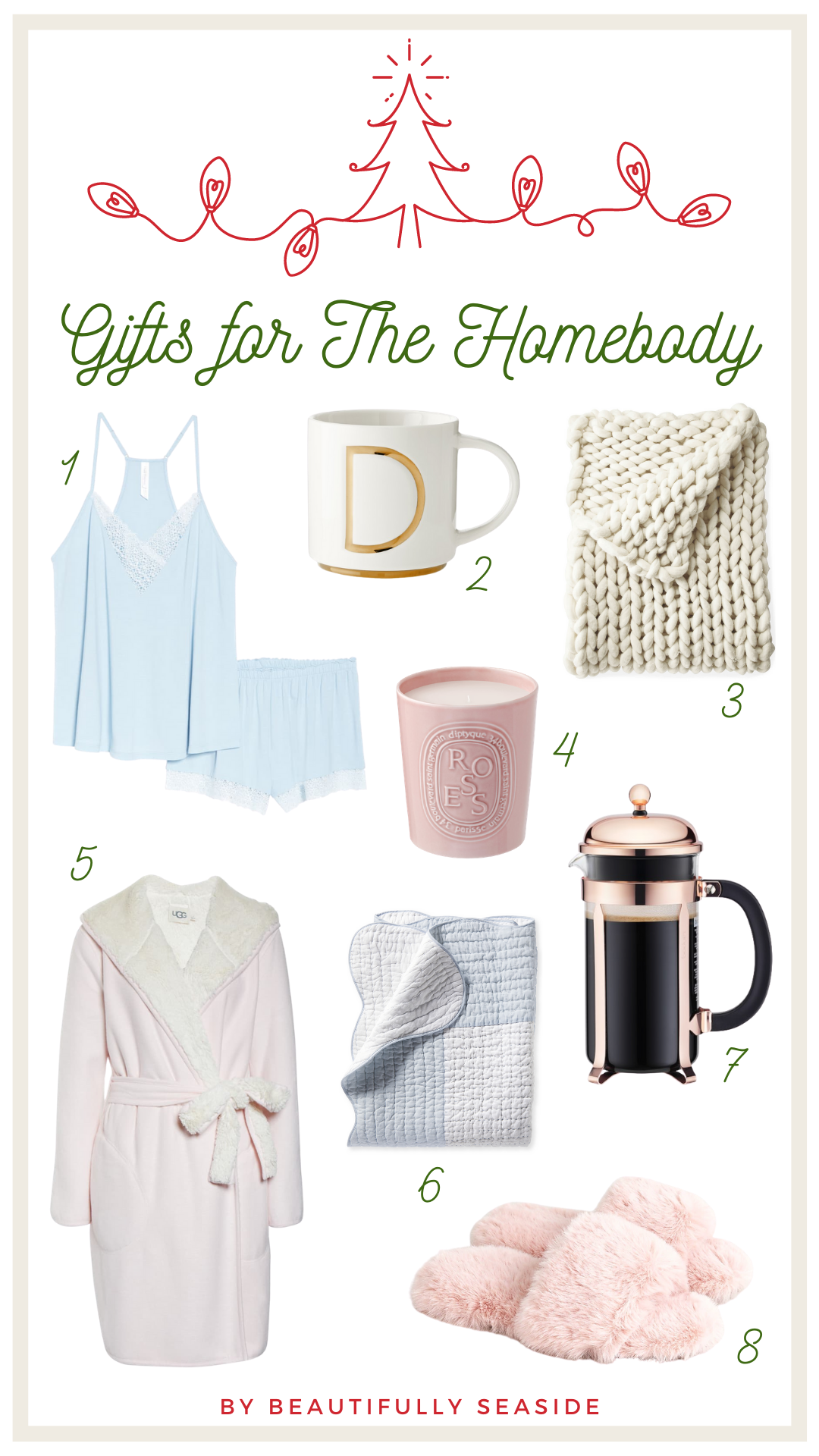 Christmas Gift Guide- Shop Gift Guide For The Homebody