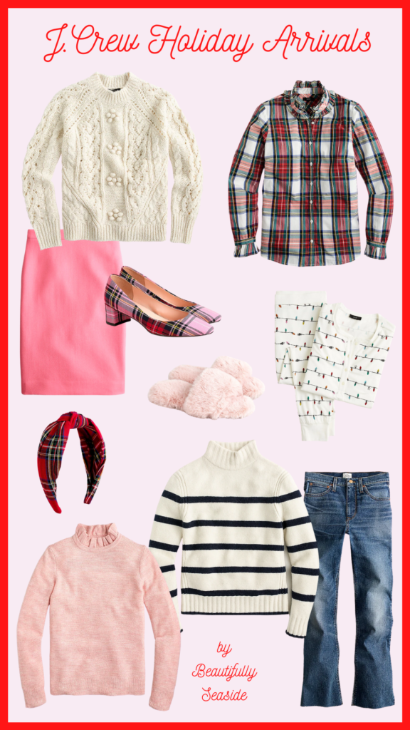 NEW HOLIDAY ARRIVALS AT J.CREW 
