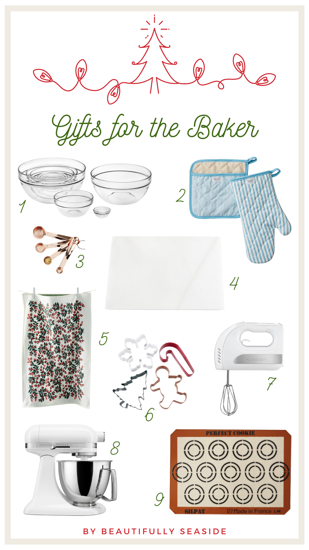 Christmas Gift Guide- Shop Gift Guide For the Baker