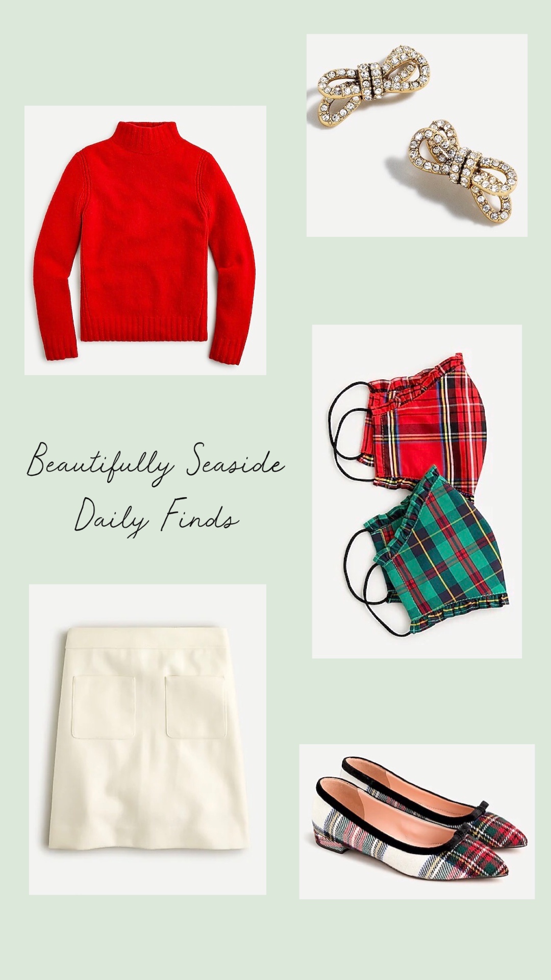 J.CREW HOLIDAY SEASON OUTFIT IDEAS 