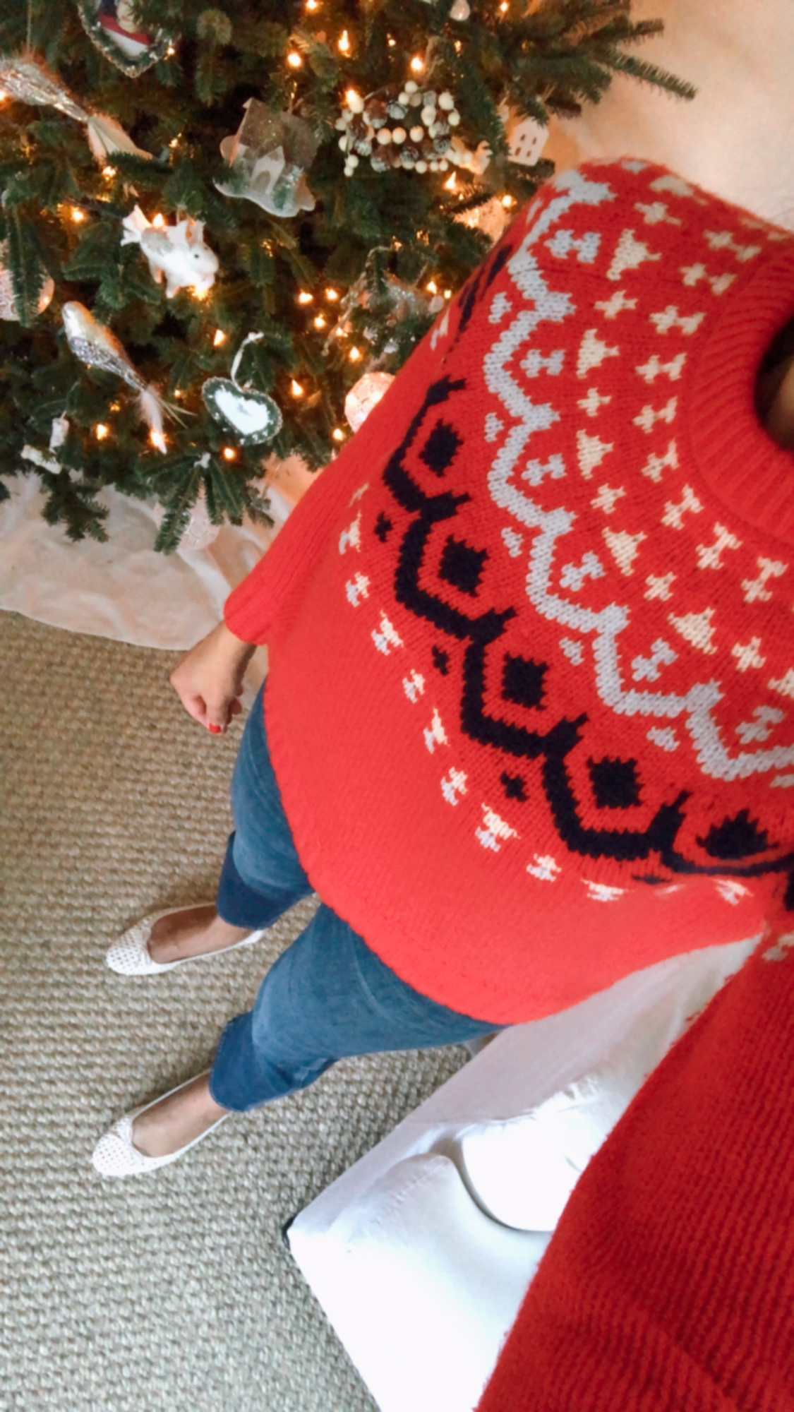 J.Crew Fair Isle Sweater Outfit