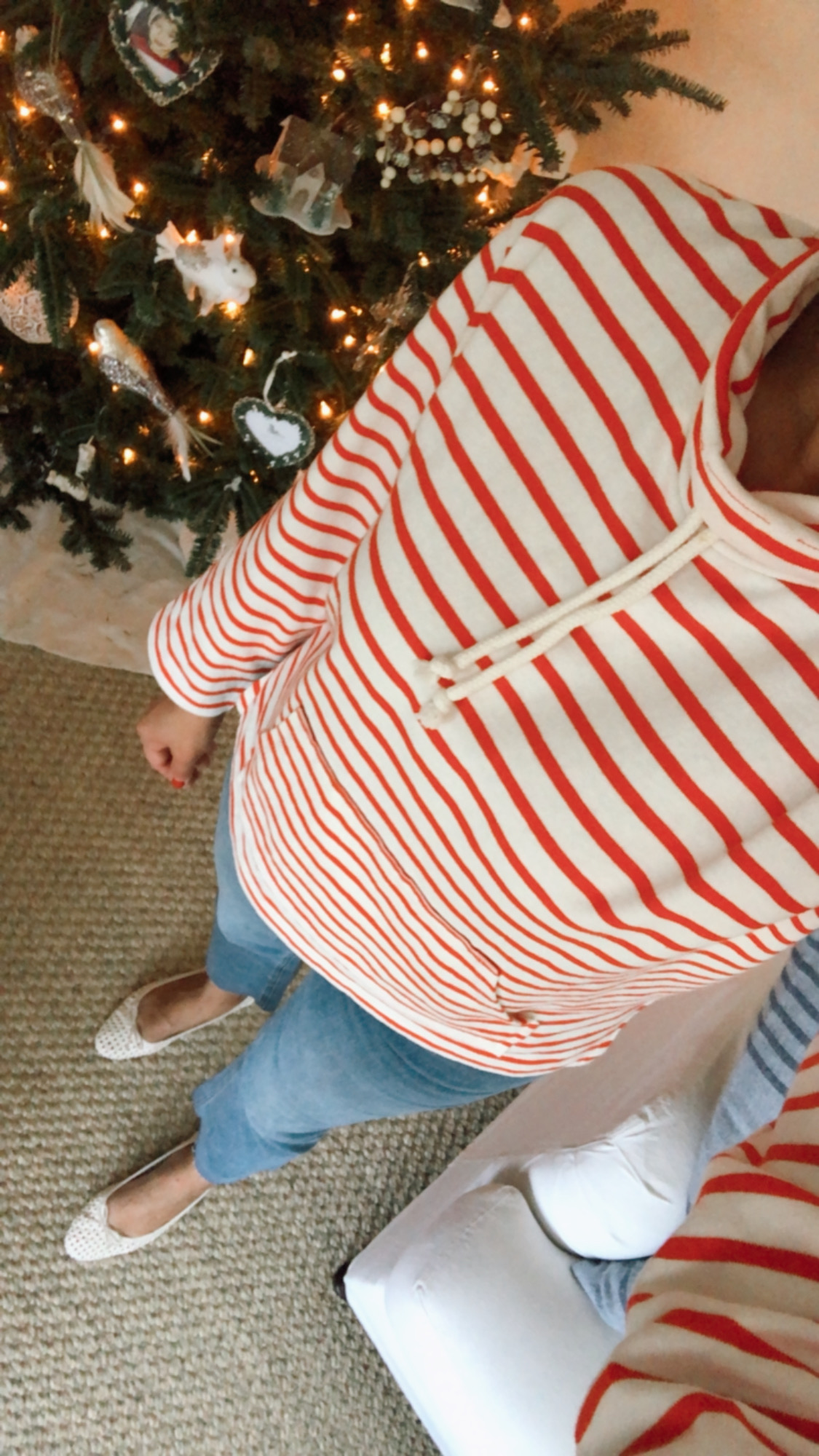 J.Crew Striped Top for the Holiday season