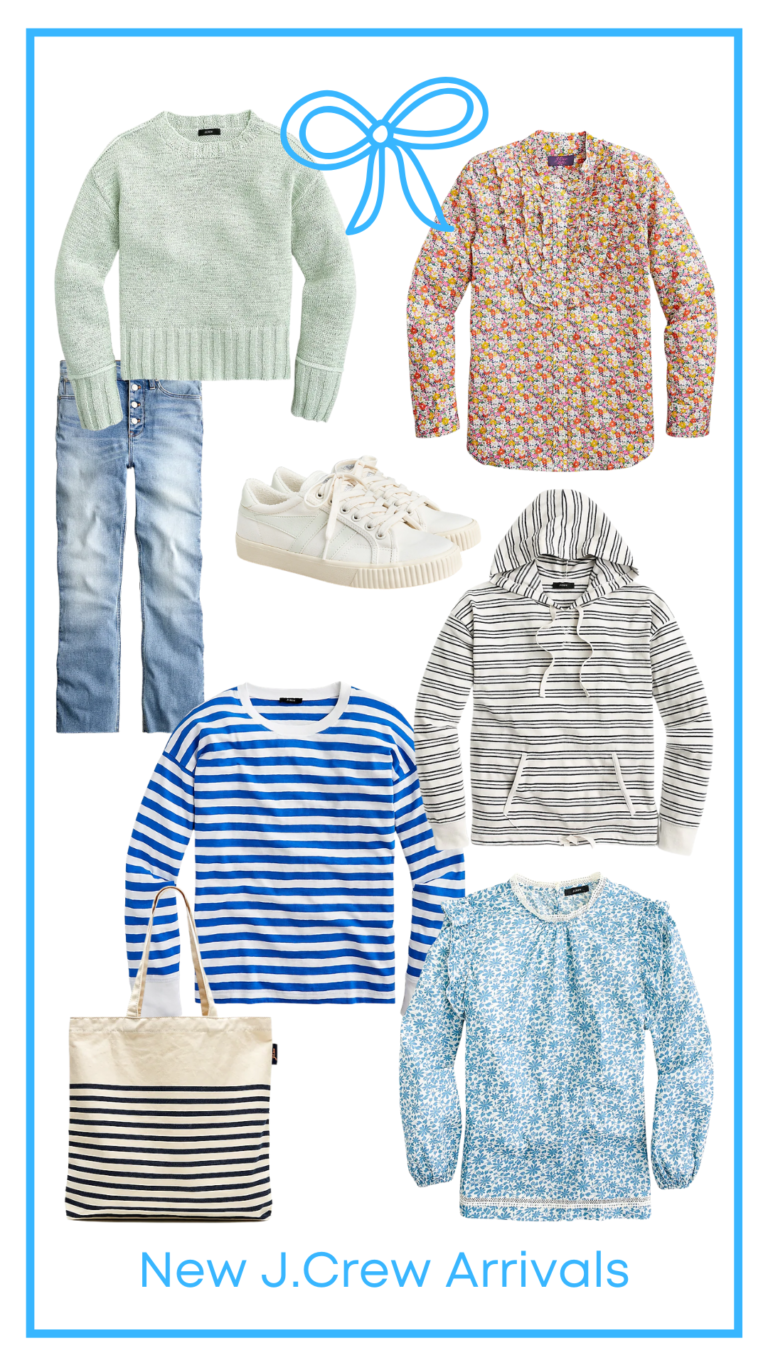 REFRESHING NEW ARRIVALS AT J.CREW