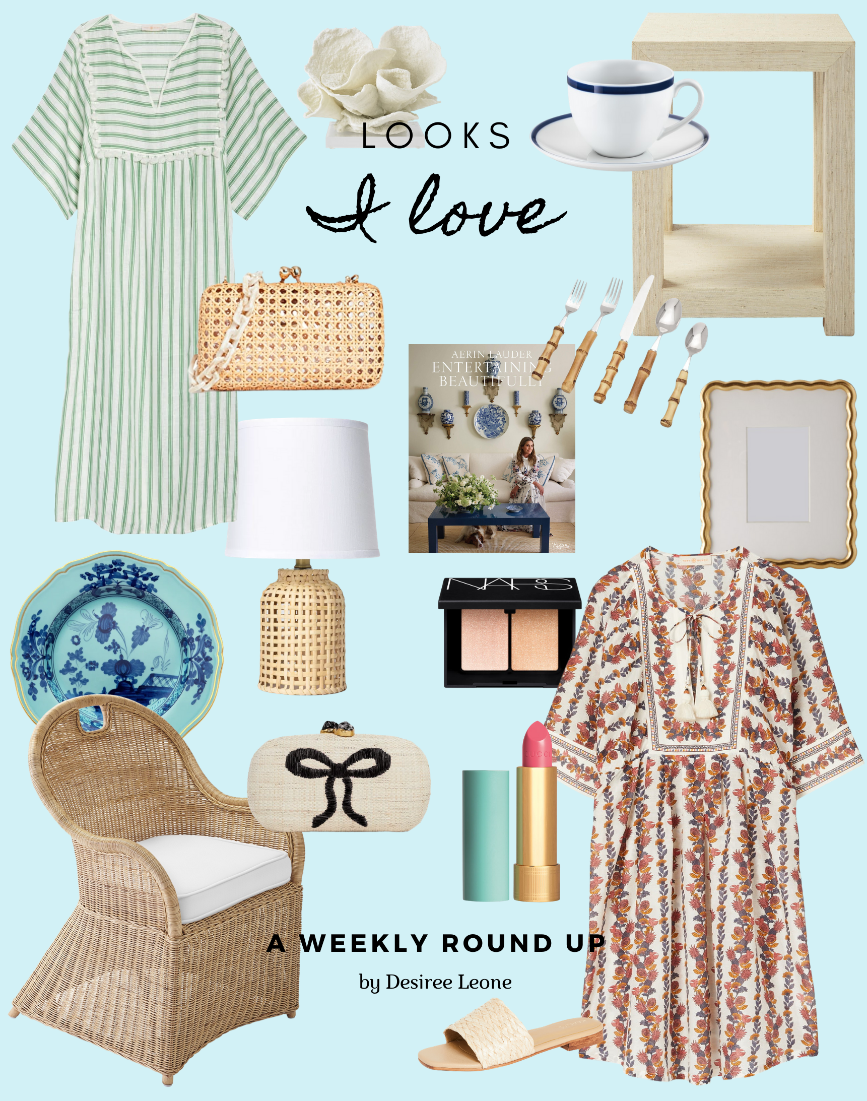 Looks I Love featuring first look at resort favorites in home, beauty, and fashion