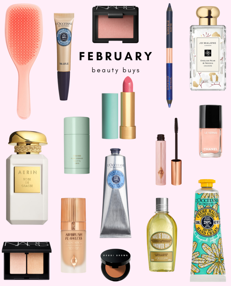 FEBRUARY MAKEUP AND BEAUTY BUYS
