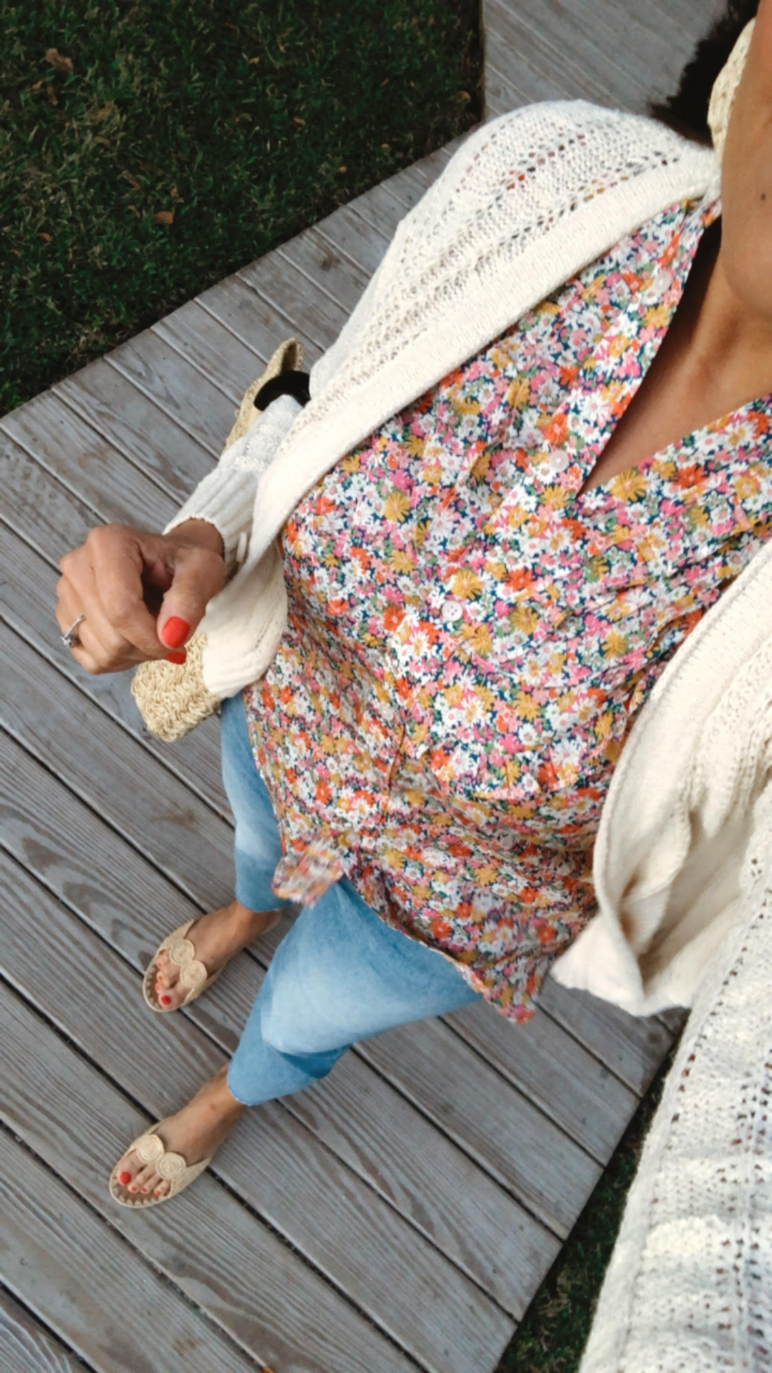 DAILY LOOKS VOL 4 - floral top from J.Crew