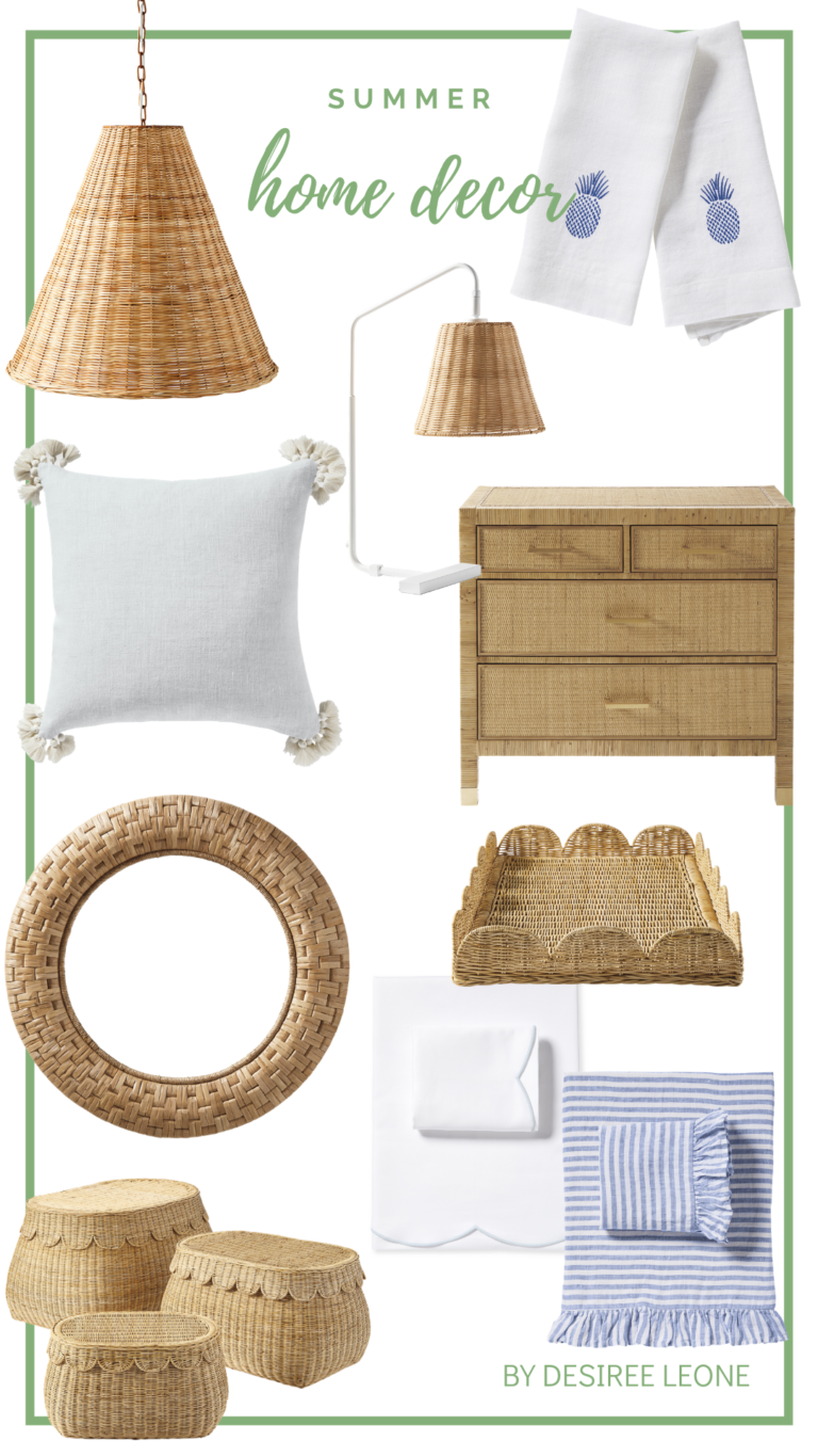COASTAL SUMMER HOME DECOR