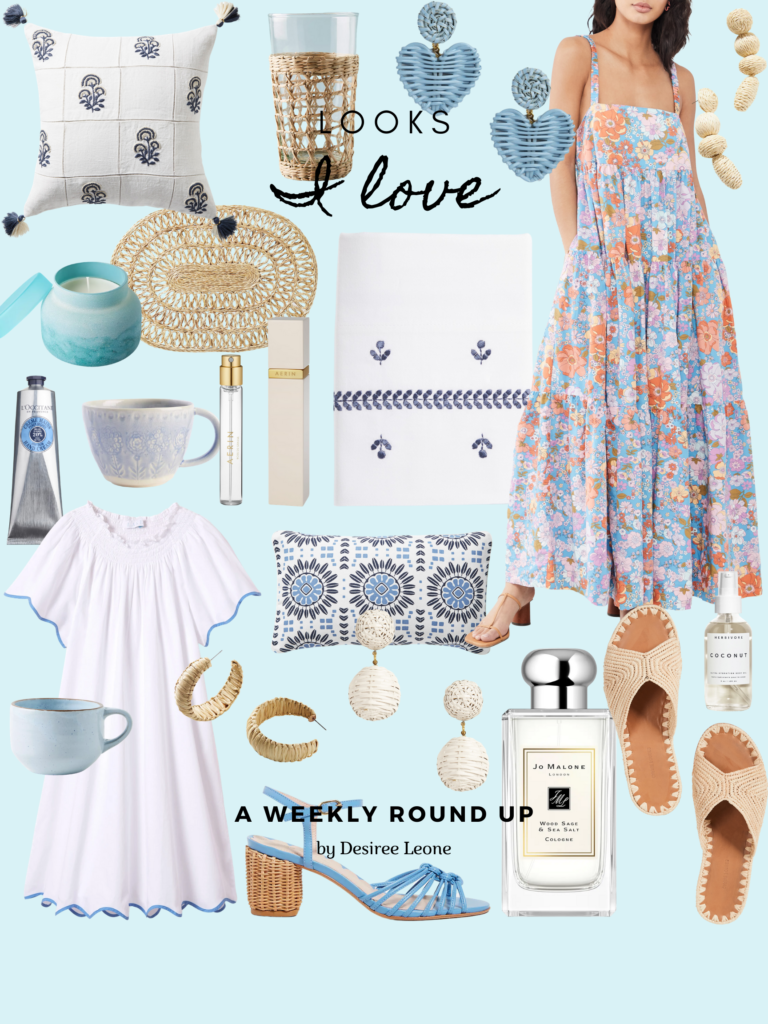 SPRING AND SUMMER BLUES LOOKS I LOVE - Beautifully Seaside