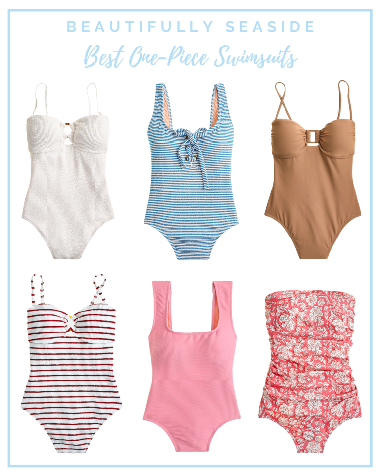 THE BEST ONE PIECE SWIMSUITS AT J.CREW - Beautifully Seaside