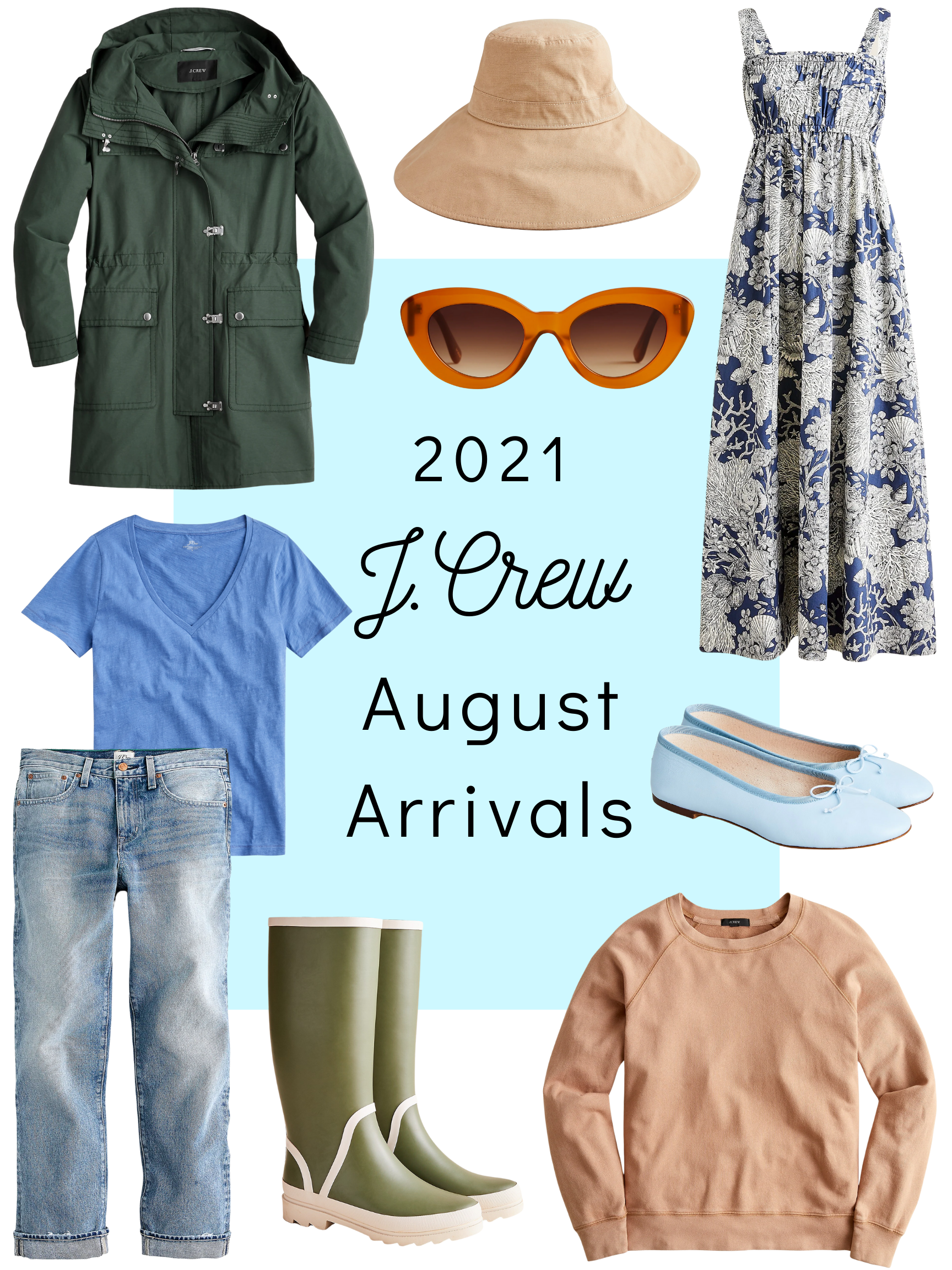 NEW J.CREW SUMMER-TO-FALL AUGUST ARRIVALS