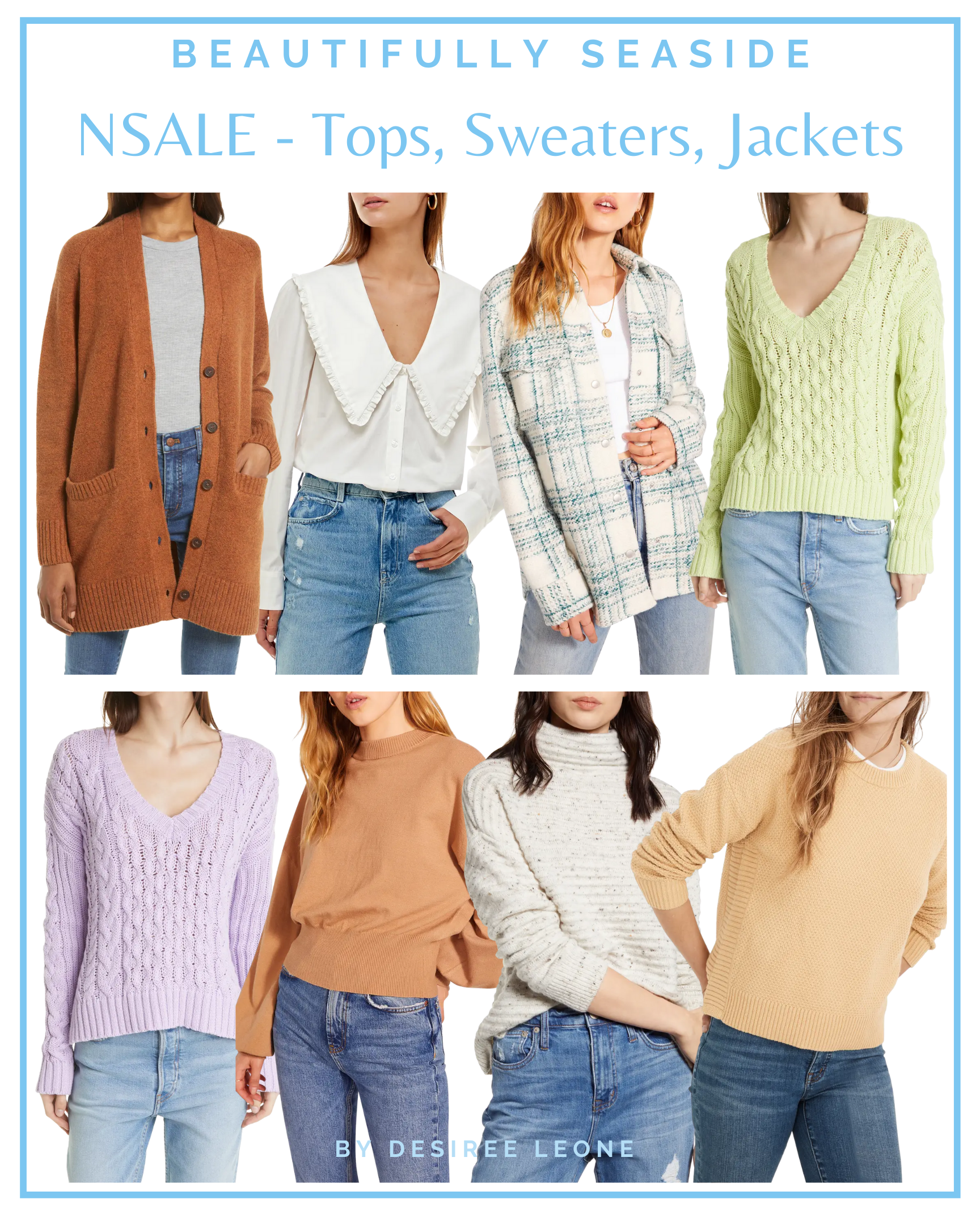 NORDSTROM ANNIVERSARY SALE FINDS I'M LOVING THIS YEAR- tops, sweaters, jackets