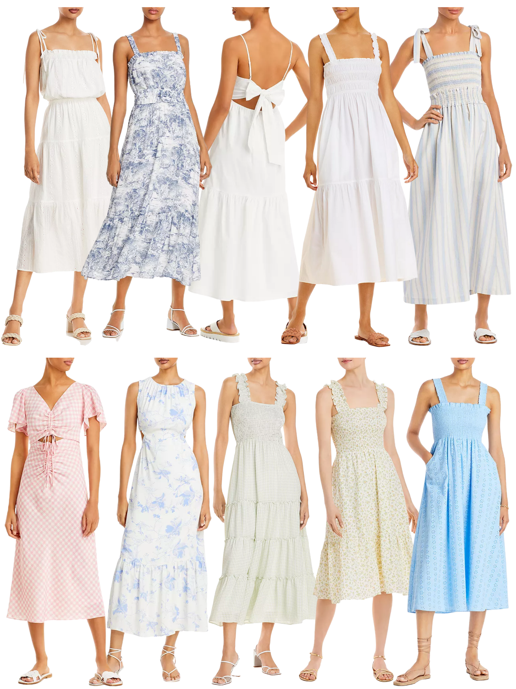 THE PRETTIEST SUMMER DRESSES