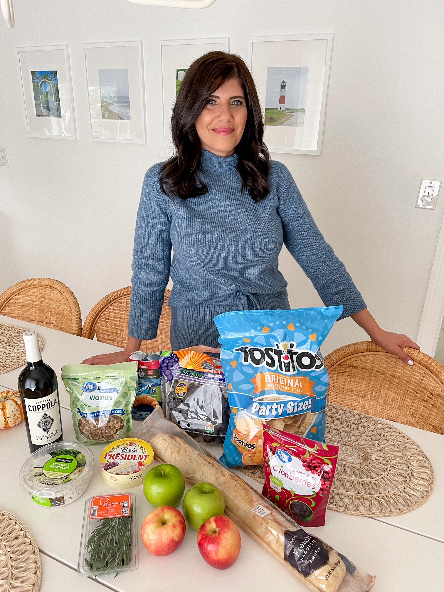 Desiree Leone's Friendsgiving appetizers with Walmart+