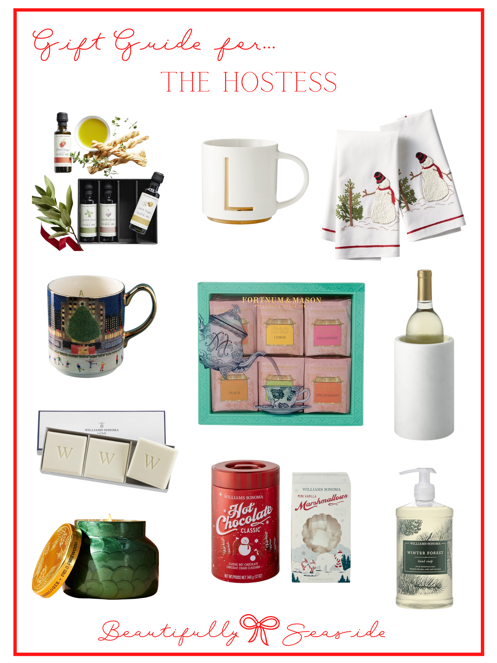 Beautifully Seaside HOLIDAY GIFT GUIDE FOR THE HOSTESS