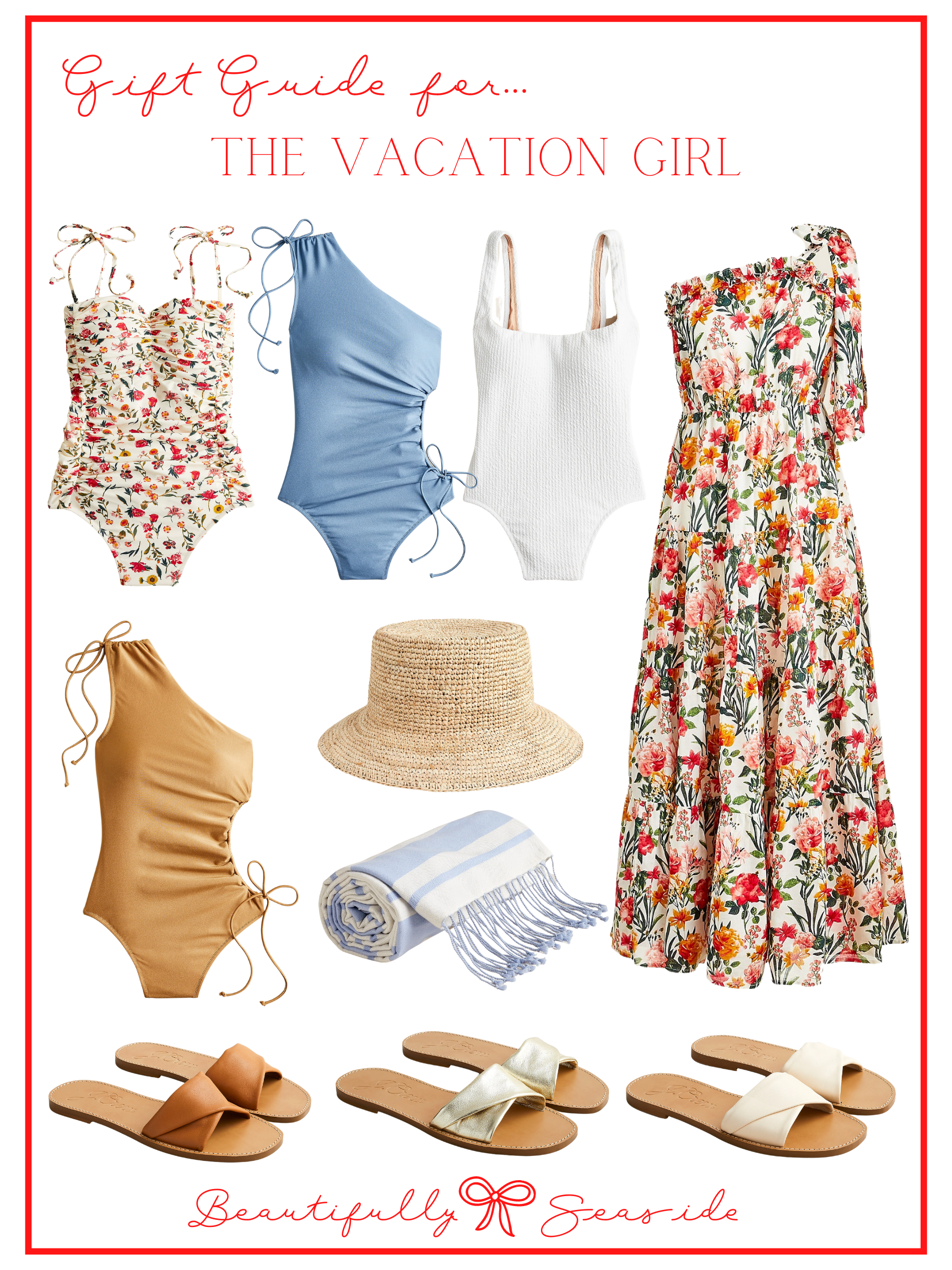 HOLIDAY GIFT GUIDE FOR THE VACATION GIRL