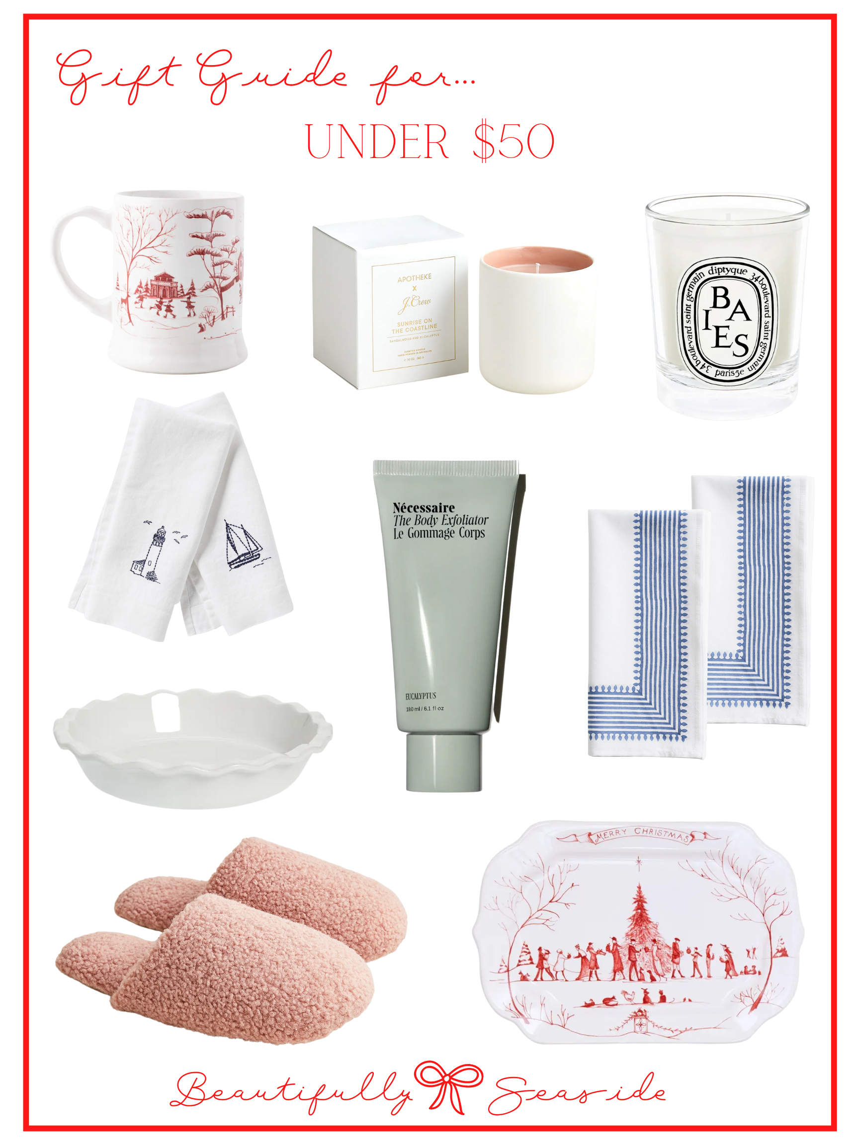 HOLIDAY GIFT GUIDE FOR UNDER $50