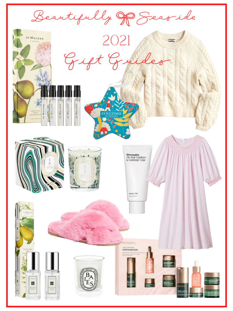 THE 2021 HOLIDAY GIFT GUIDES at Beautifully Seaside by Desiree Leone
