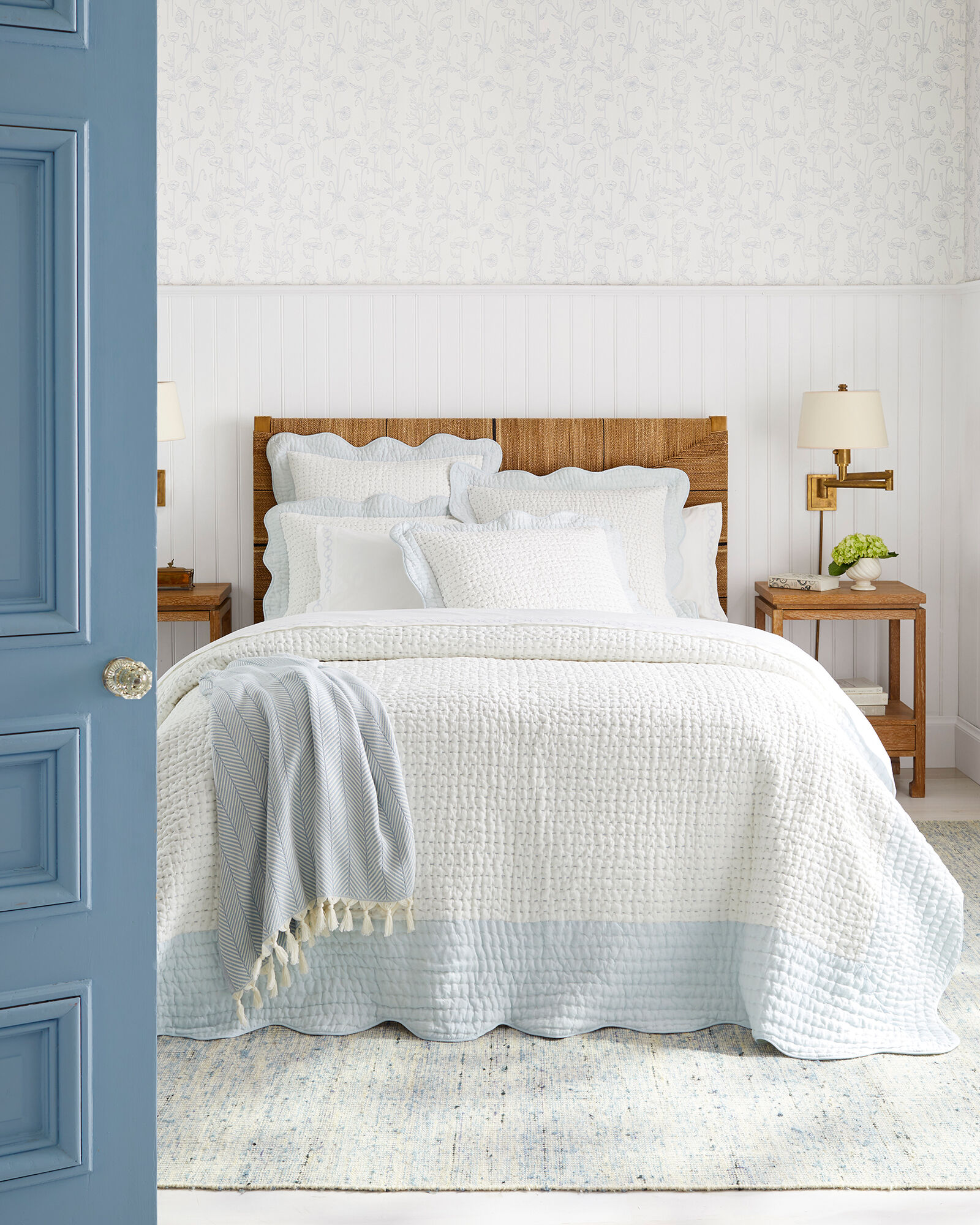 EVERYTHING YOU NEED FOR A BEAUTIFUL BEDROOM IS ON SALE-hand stitched quilt