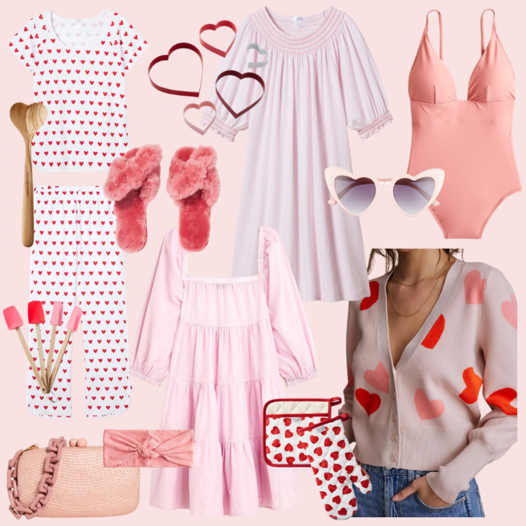 Here's a fun Valentine's Day gift guide 2022 that I thought were too cute to not share! Shop the cutest heart pajamas and more!