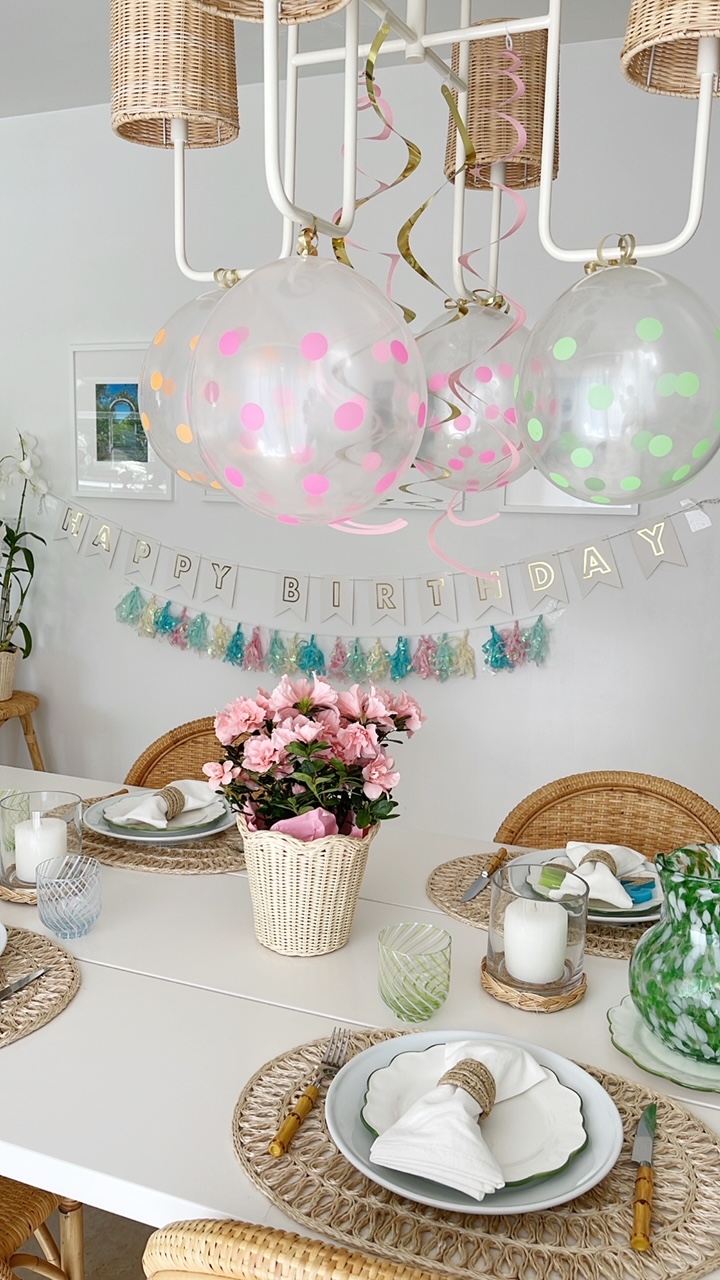 A 25TH BIRTHDAY SPRING TABLESCAPE FOR GIRLS