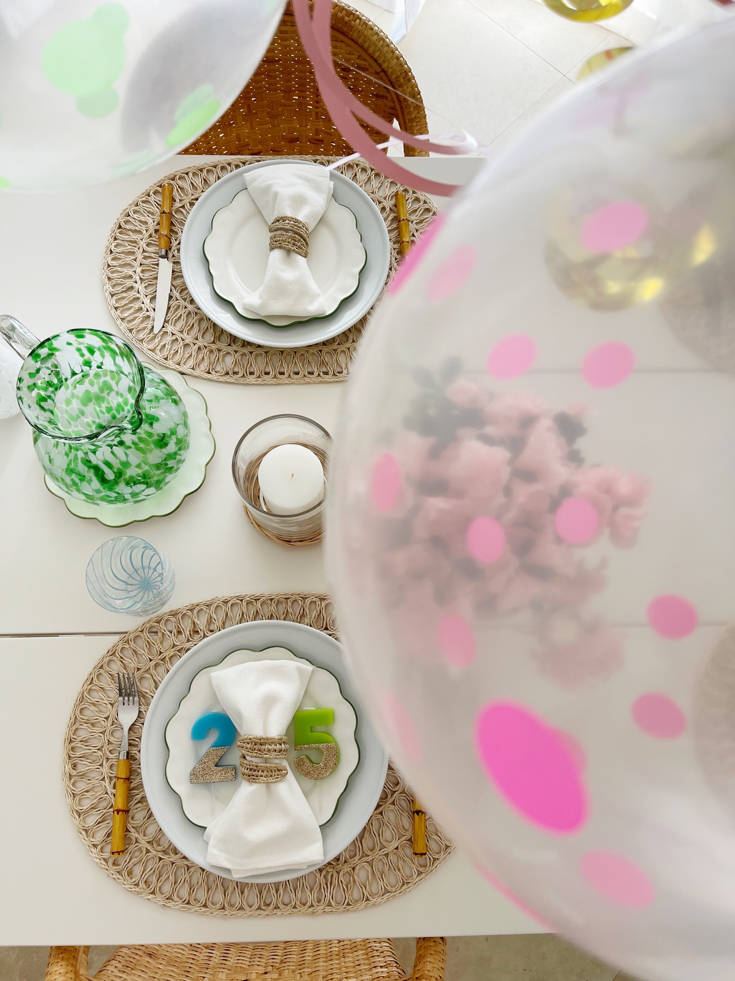 A 25TH BIRTHDAY SPRING TABLESCAPE FOR GIRLS