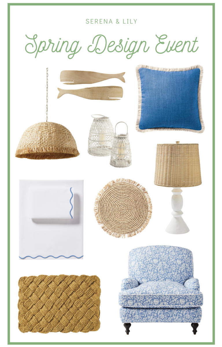 THE BEST HOME DESIGN SALE at Serena & Lily