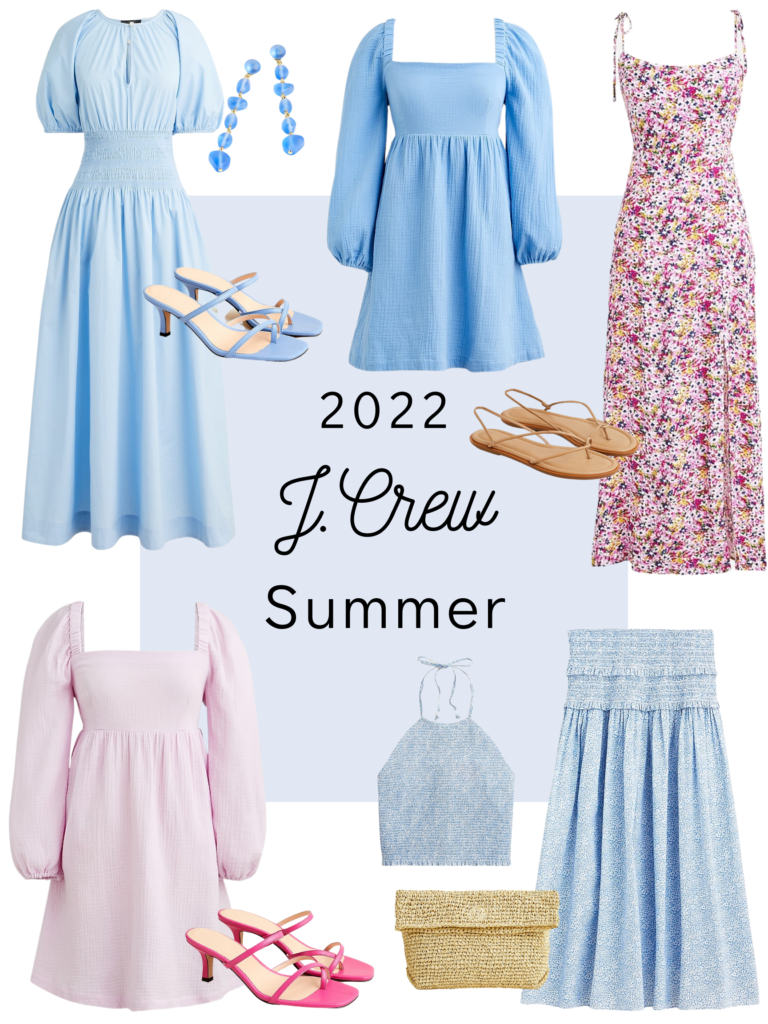 THE NEW SUMMER COLLECTION AT J.CREW 2022