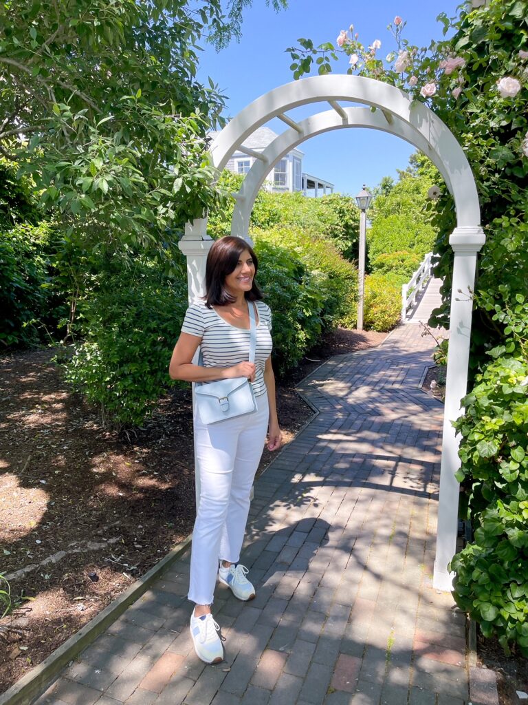 Desiree Leone of Beautifully Seaside shares, 9 Timeless Summer Wardrobe Staples for That Coastal Grandmother Look.