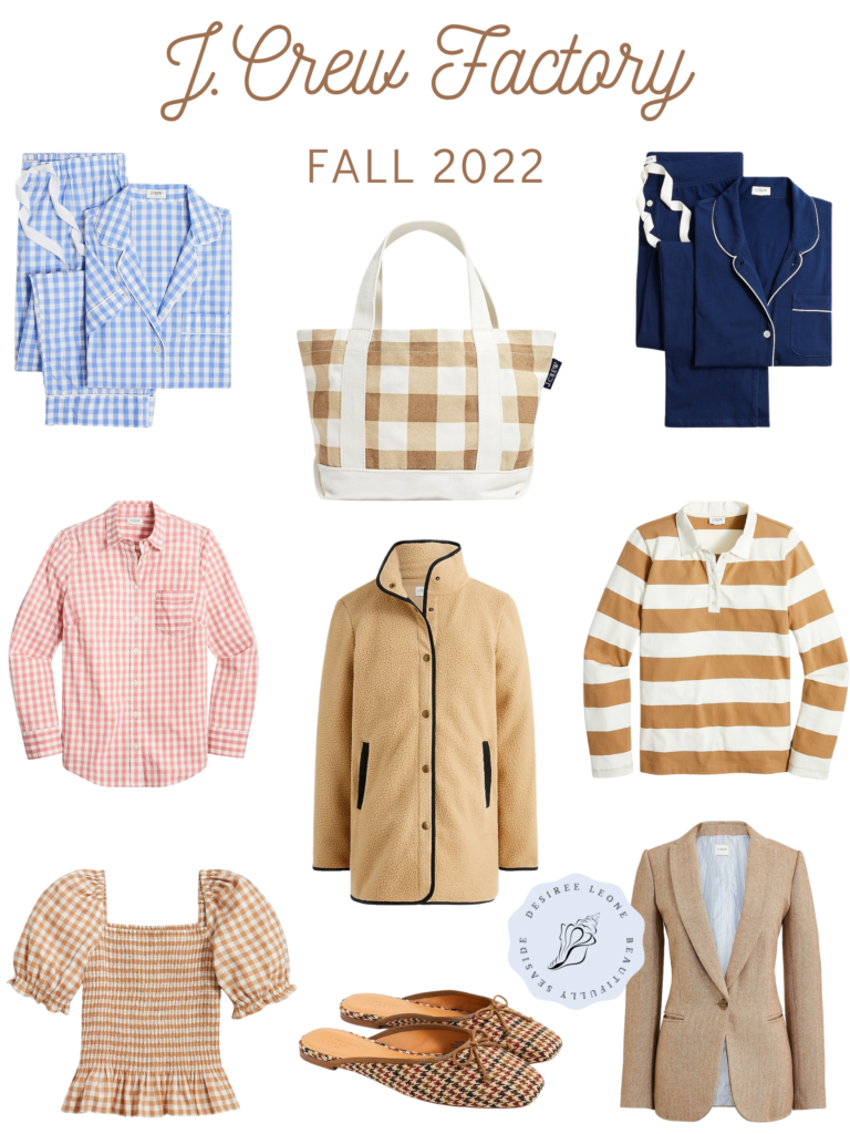 NEW FALL ARRIVALS AT J.CREW FACTORY by Desiree Leone of Beautifully Seaside