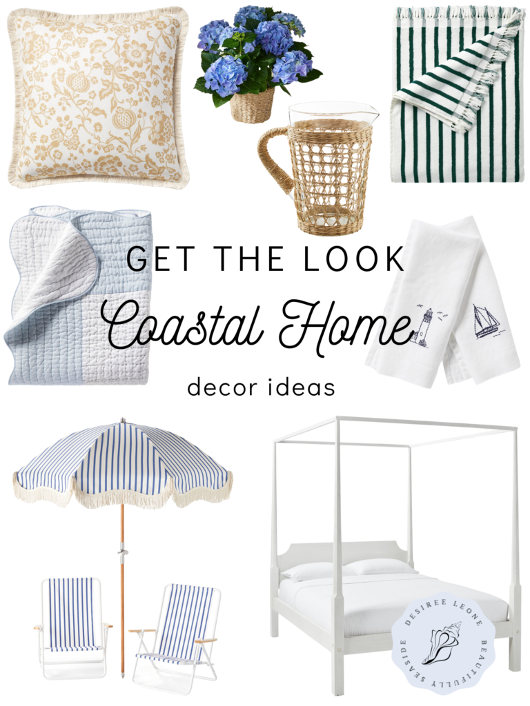 GET THE LOOK: COASTAL HOME DECOR IDEAS - Beautifully Seaside