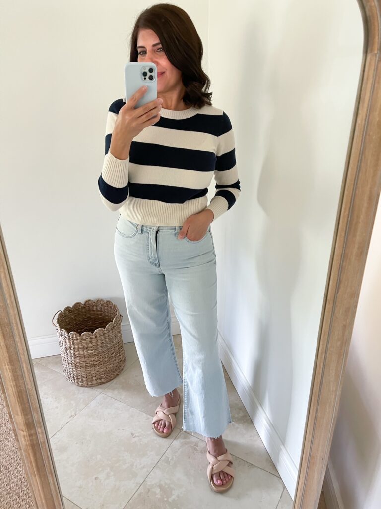 FALL DENIM AND COZY SWEATERS