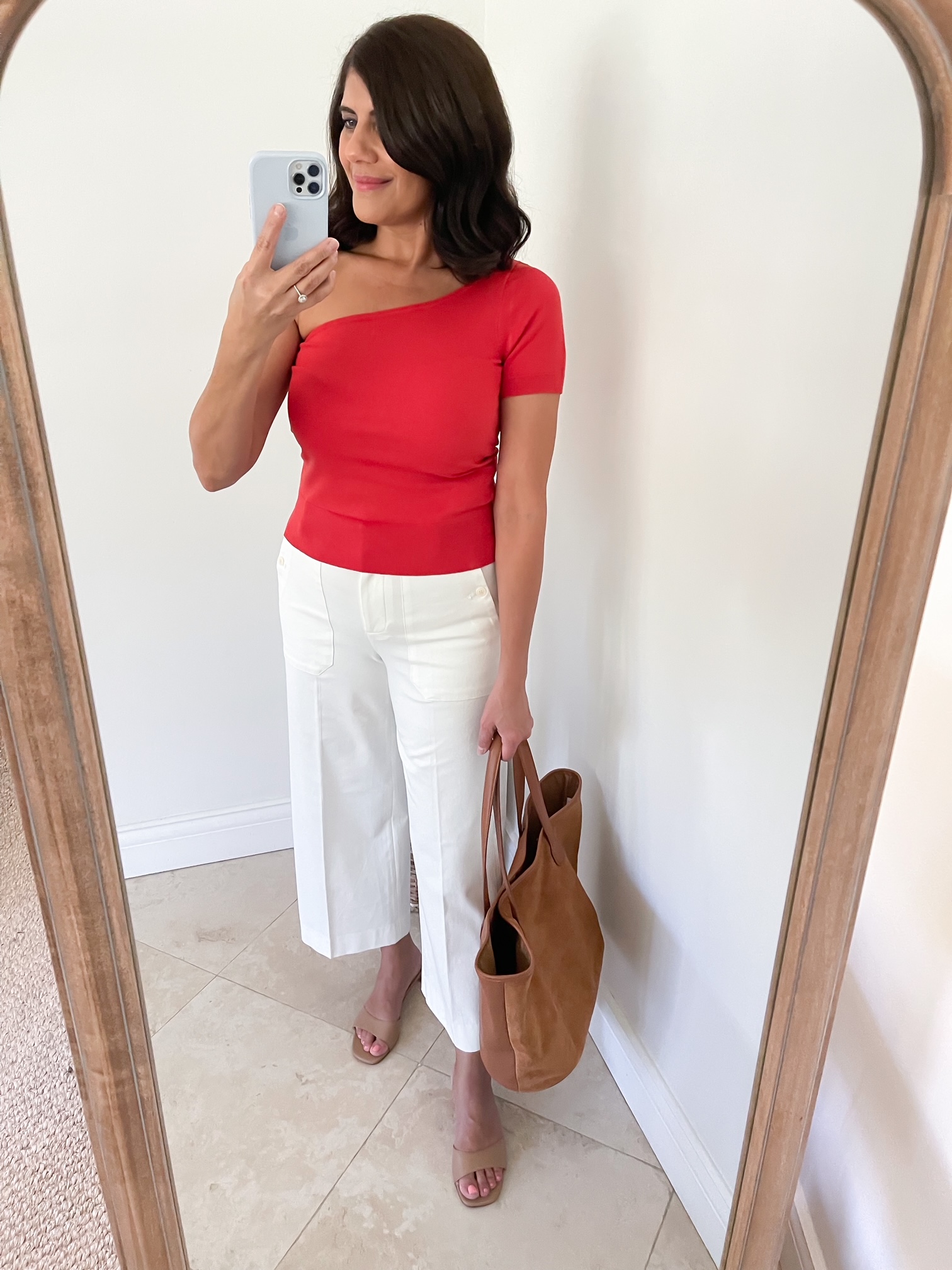J.CREW WIDE LEG PANTS STYLED 5 WAYS FOR FALL by Desiree Leone of Beautifully Seaside