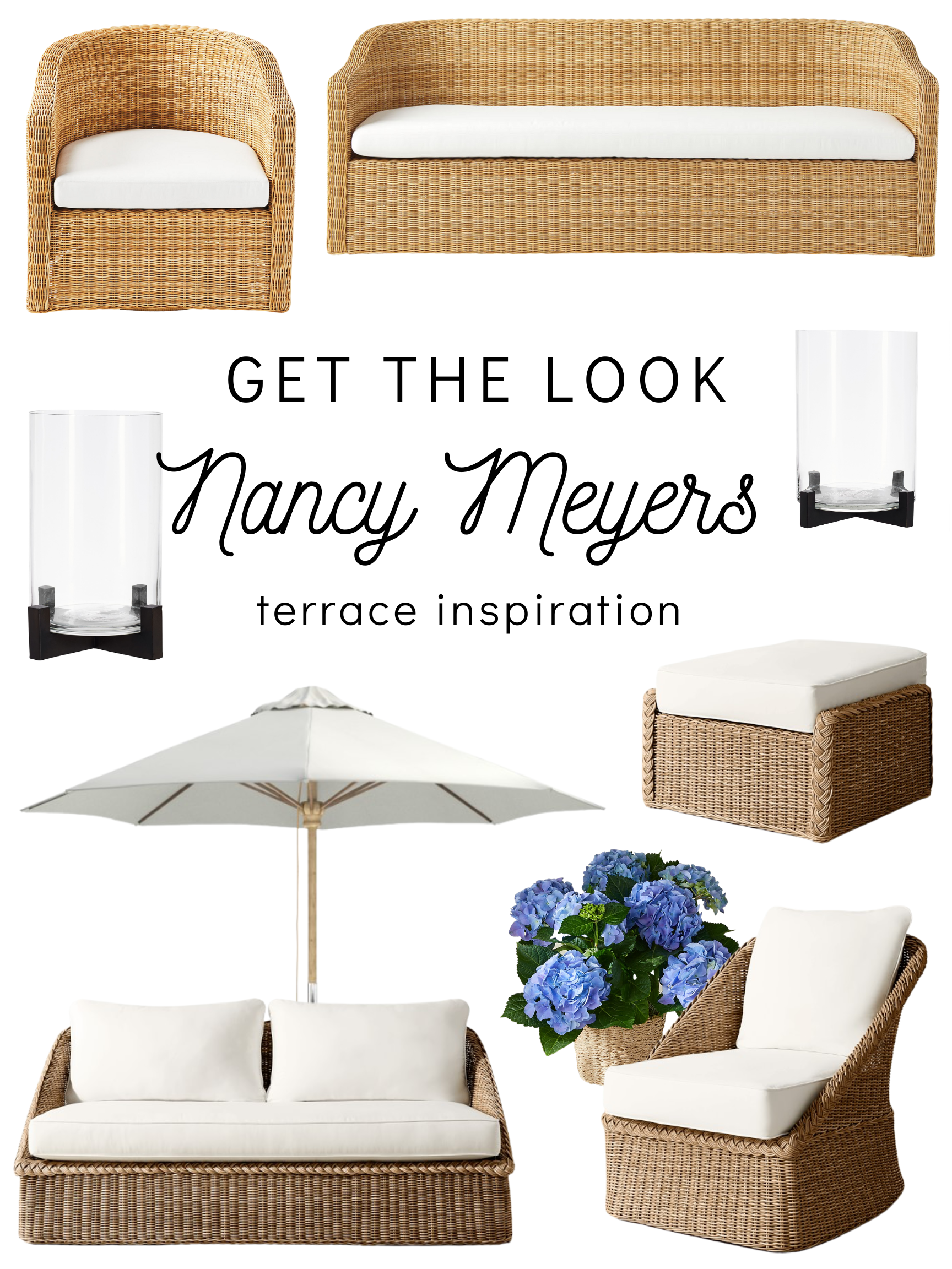 GET THE LOOK OF NANCY MEYERS TERRACE