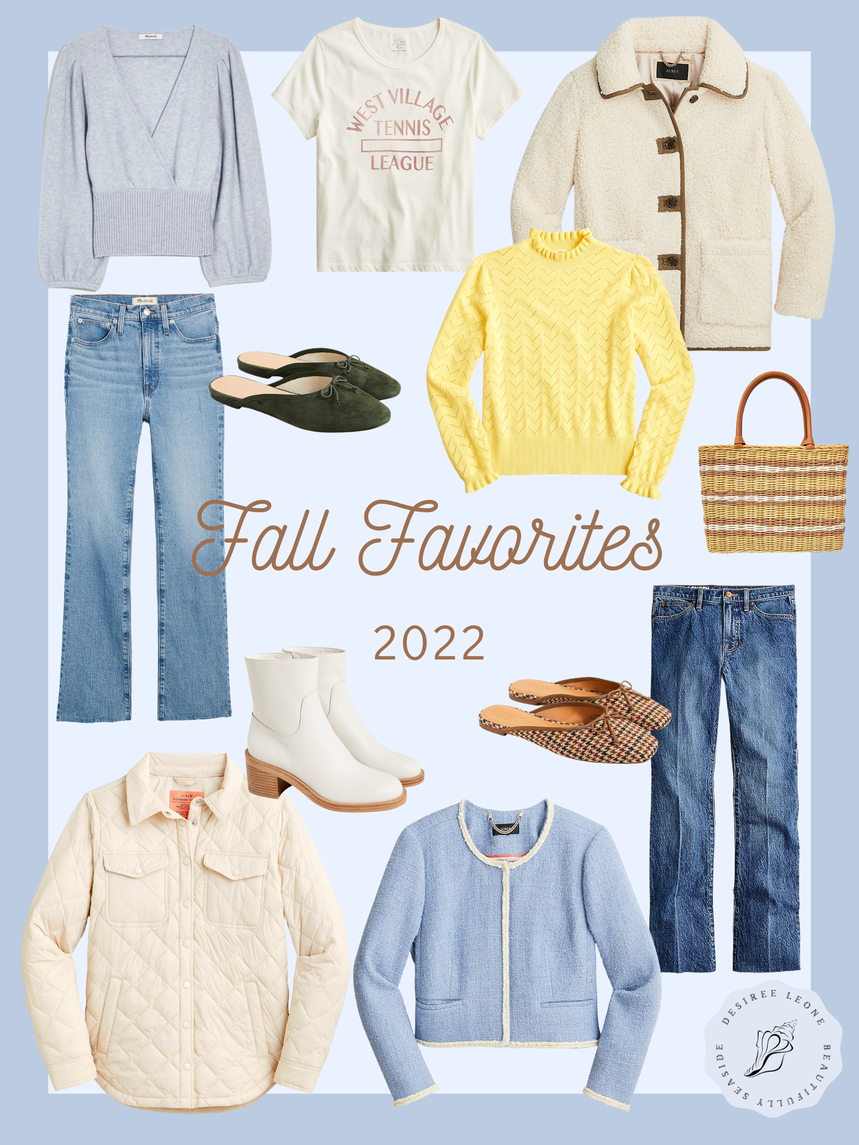 Desiree Leone of Beautifully Seaside features September fall favorites.