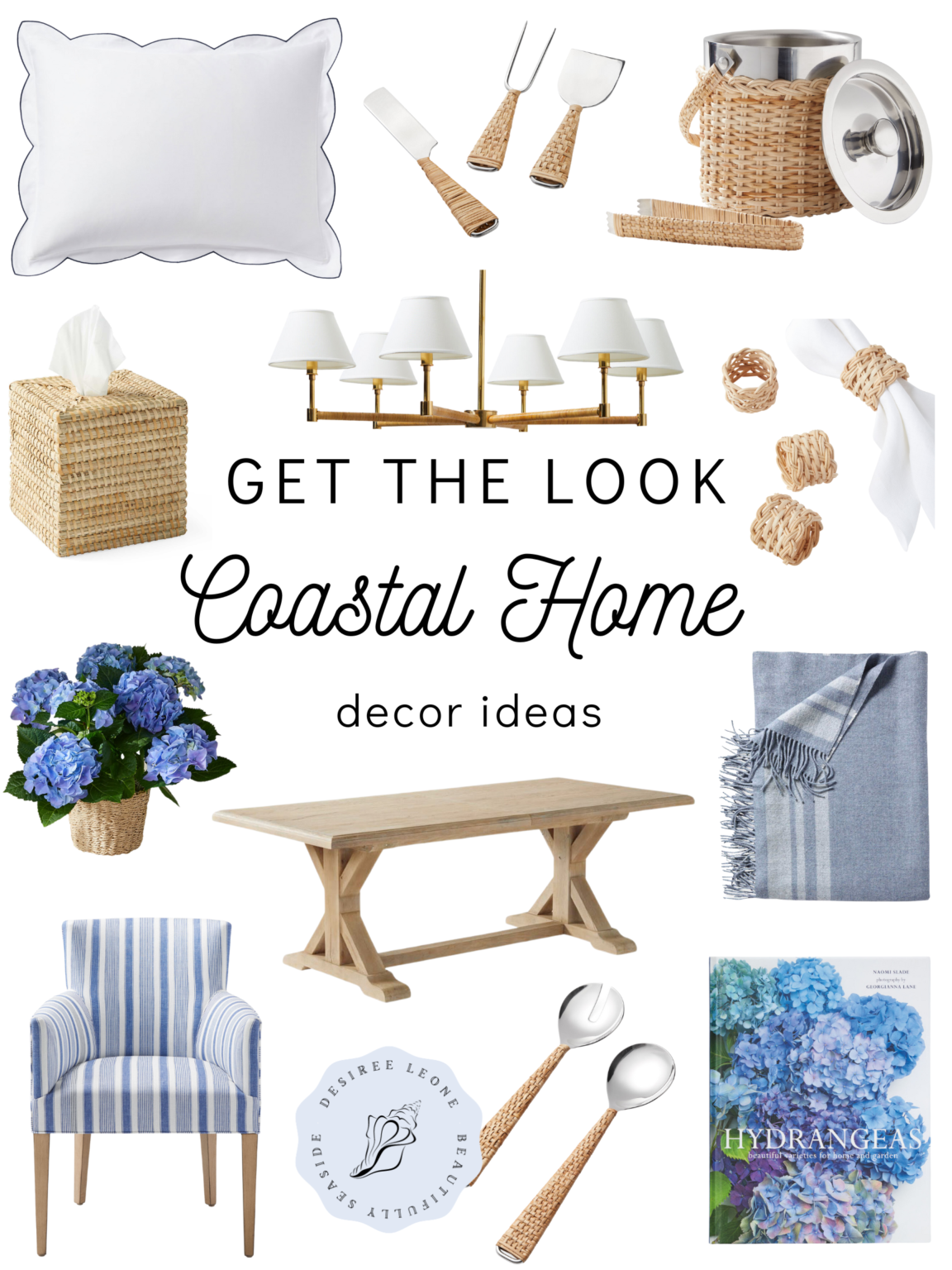 50 COASTAL HOME DECOR IDEAS FOR EVERY ROOM - Beautifully Seaside