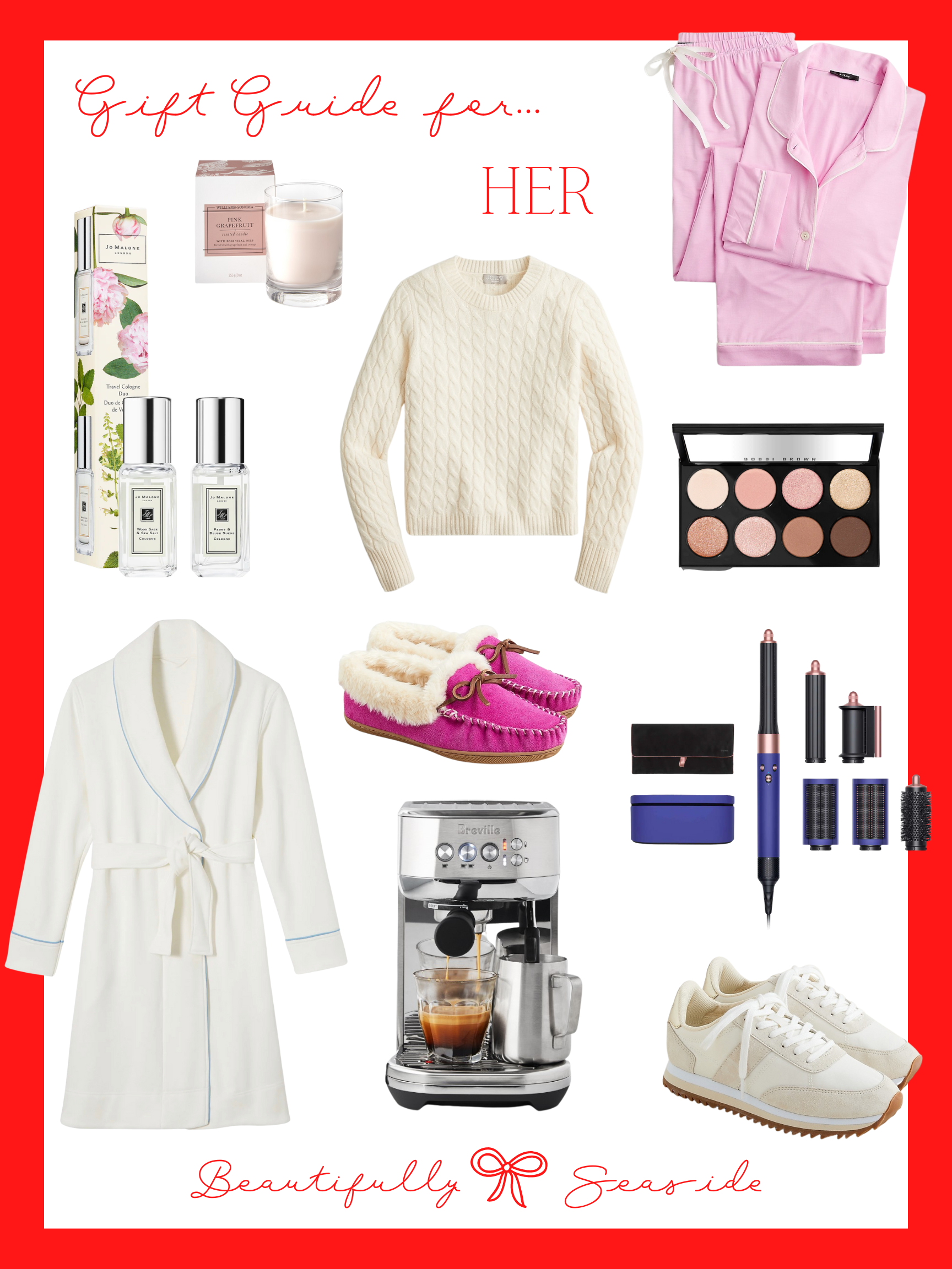 HOLIDAY GIFT GUIDE FOR HER by Desiree Leone of Beautifully Seaside