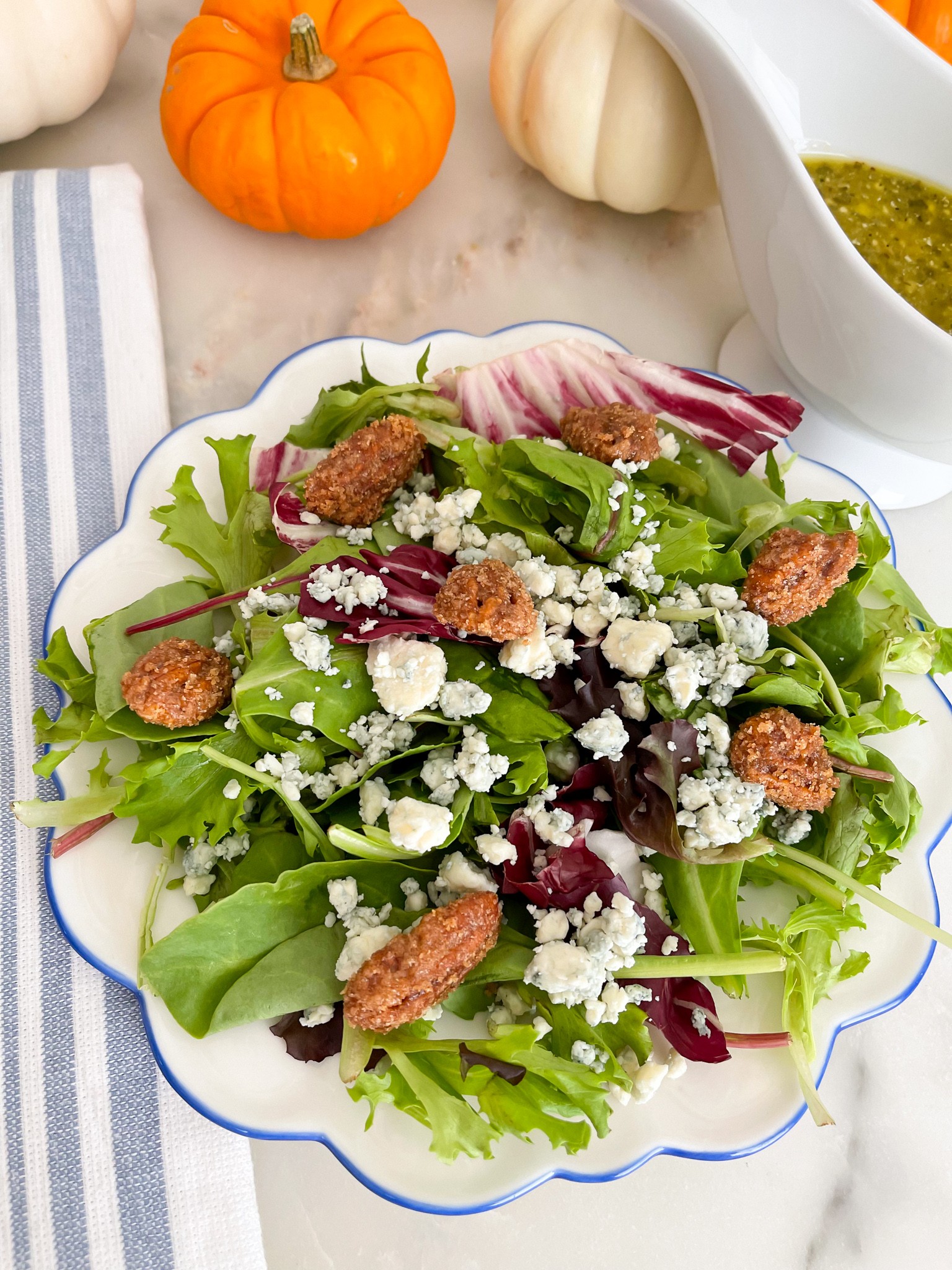 Desiree Leone of Beautifully Seaside shares a delicious harvest salad recipe with Walmart. 