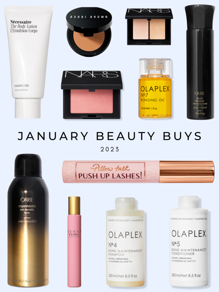 Desiree Leone of Beautifully Seaside blog shares top January beauty products to add to your routine this winter.