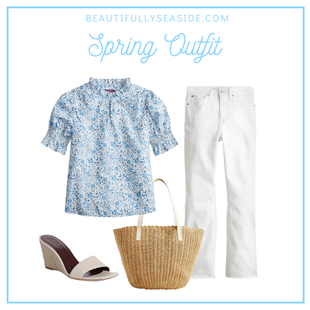 5 STYLISH WAYS TO WEAR WHITE JEANS THIS SPRING - Beautifully Seaside